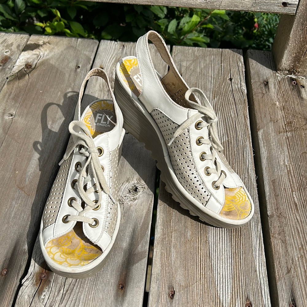 Fly London Lace-up Sandals